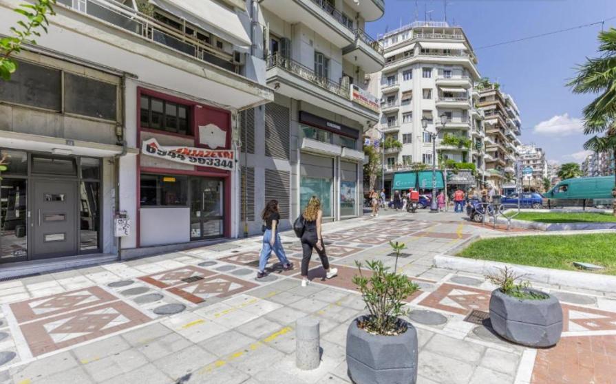 Central Luxury Apartment Thessaloniki Buitenkant foto